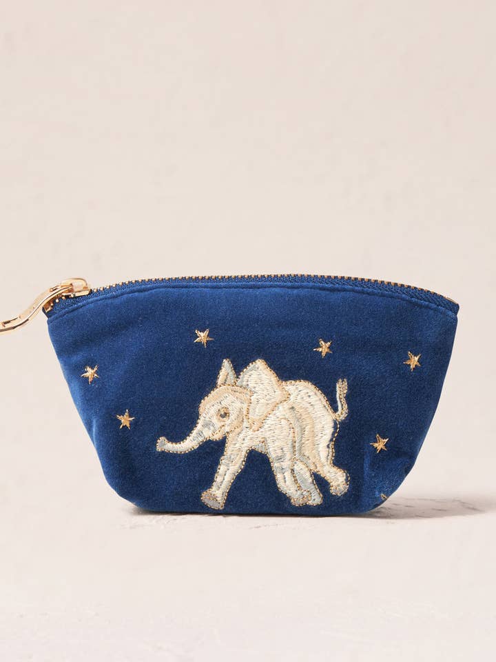 Baby Elephant Conservation Coin Purse for wholesale by Elizabeth Scarlett Ltd