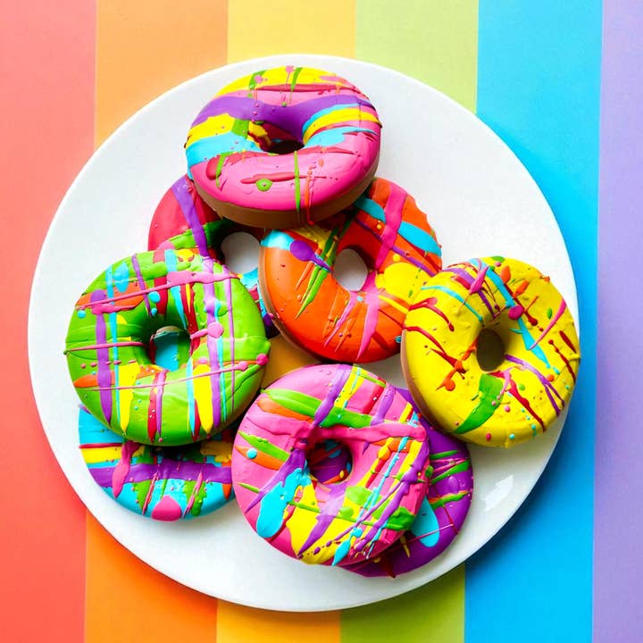 KagesKrayons - Wholesale Gag Gift/Novelty Gift - Jumbo Recycled Donut Crayon3