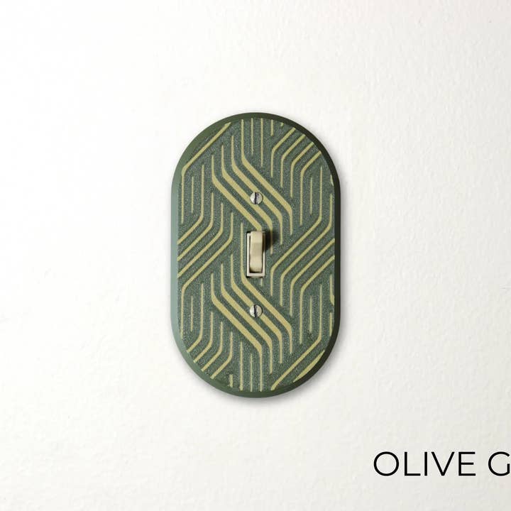 Lellume - Wholesale Light Switch Cover/Plate - Mid Century Light Switch Plate – Retro Wall Cover #5 Design7