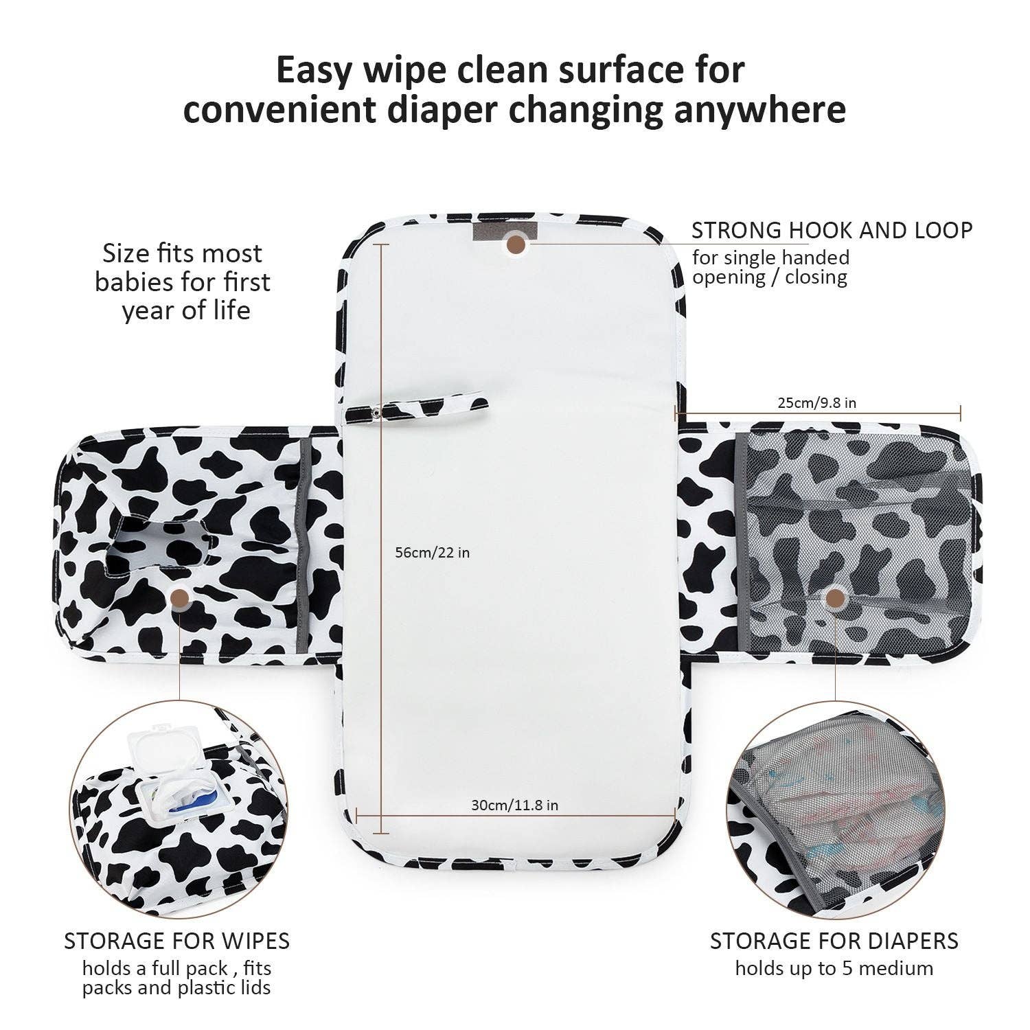 Naomi's Happy Place Shop - Wholesale Changing Mat/Pad - Baby - Baby changing diaper pad mother and baby travel portable waterproof diaper pad multifunctional wet wipes bag mommy bag accessories21