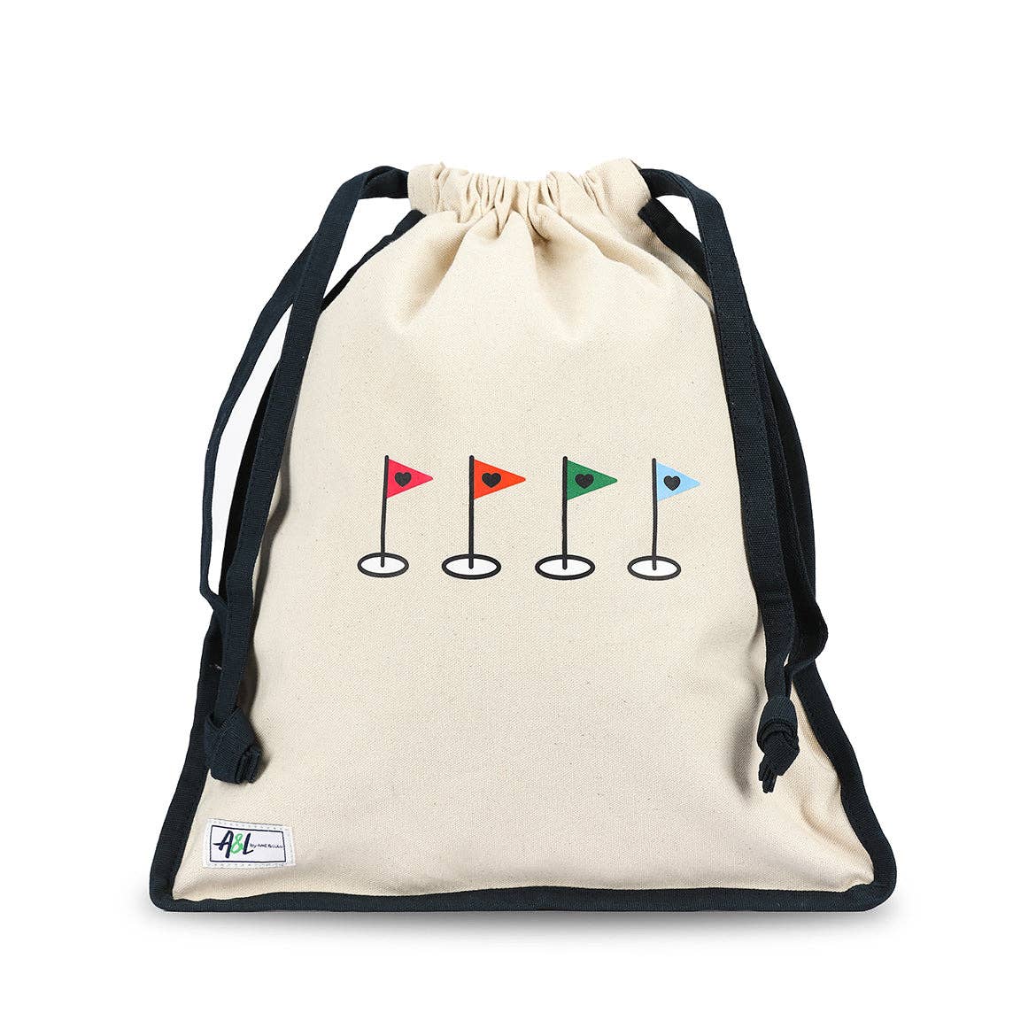 Rainbow Flags Raleigh Shoe Bag for wholesale on Faire0