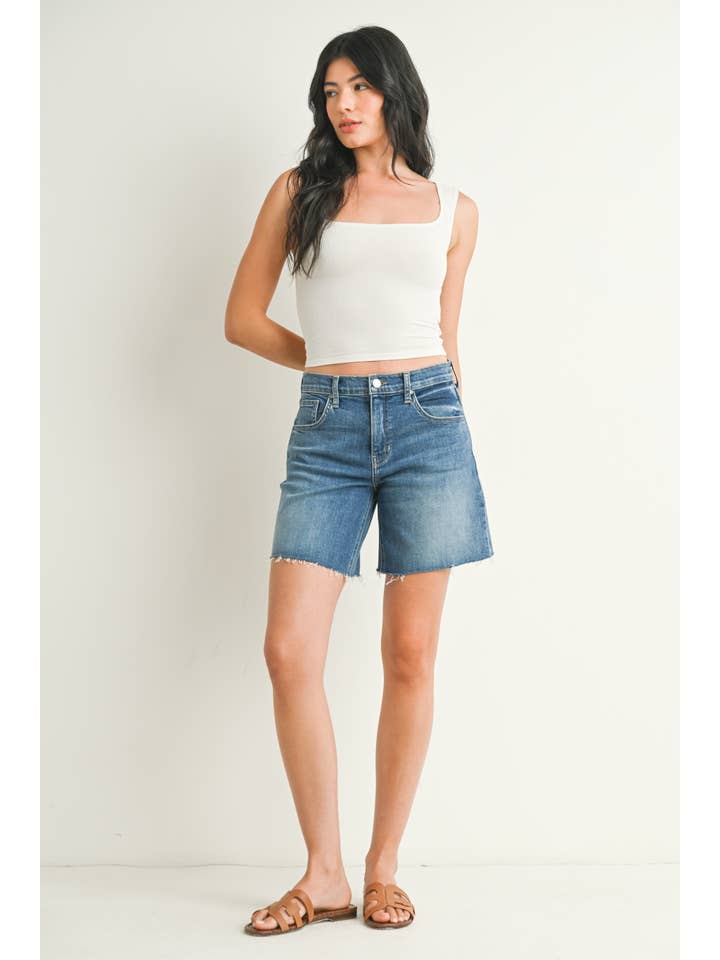 JUST BLACK DENIM - Wholesale Shorts - Women's - BH490J - MED - Bermuda Short