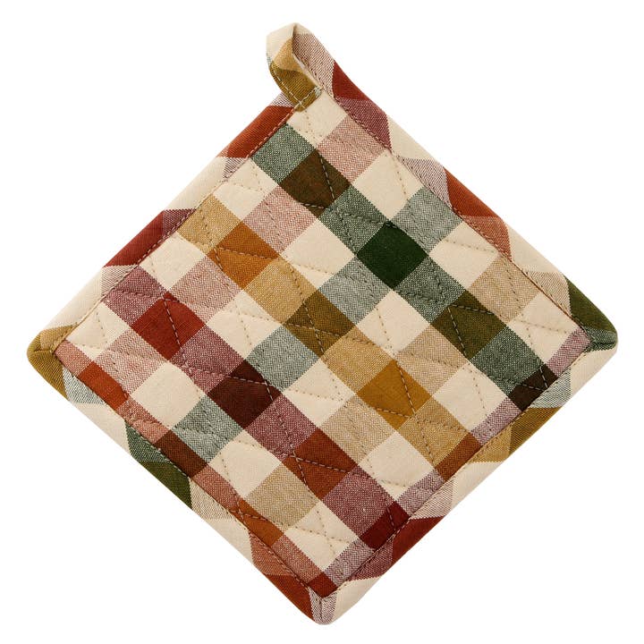 Pot Holder - Cambridge Check for wholesale by Accent Linen
