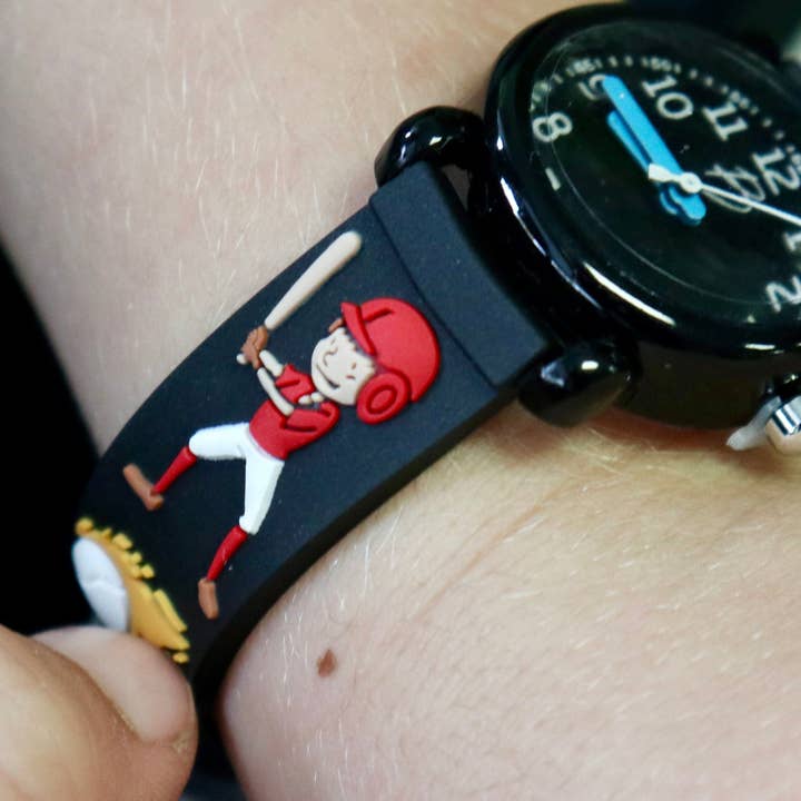 Mathieu Blanchard – wholesale Wrist watch – Child – Montre pour enfant Baseball1