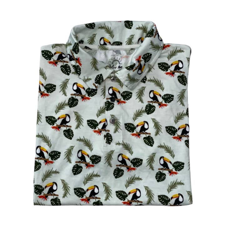 Toco Toucan Men's Polo for wholesale by Solco baby