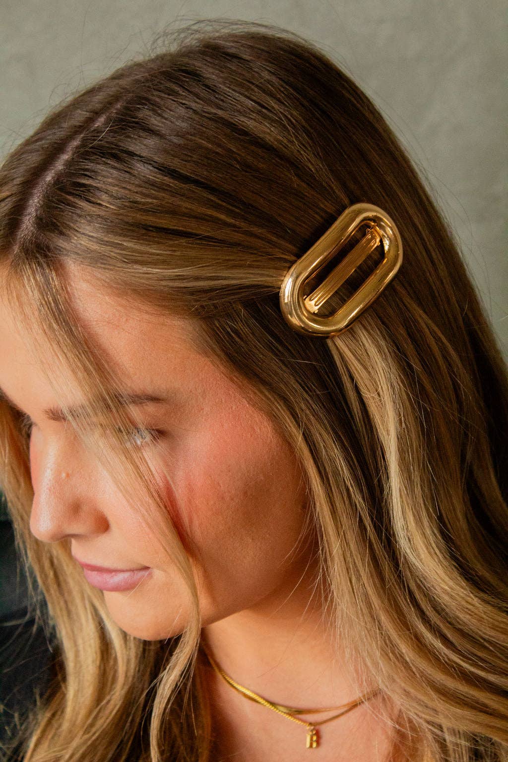 Shop Andi - Wholesale Barrette - Women's - Metal Oval Barrette5