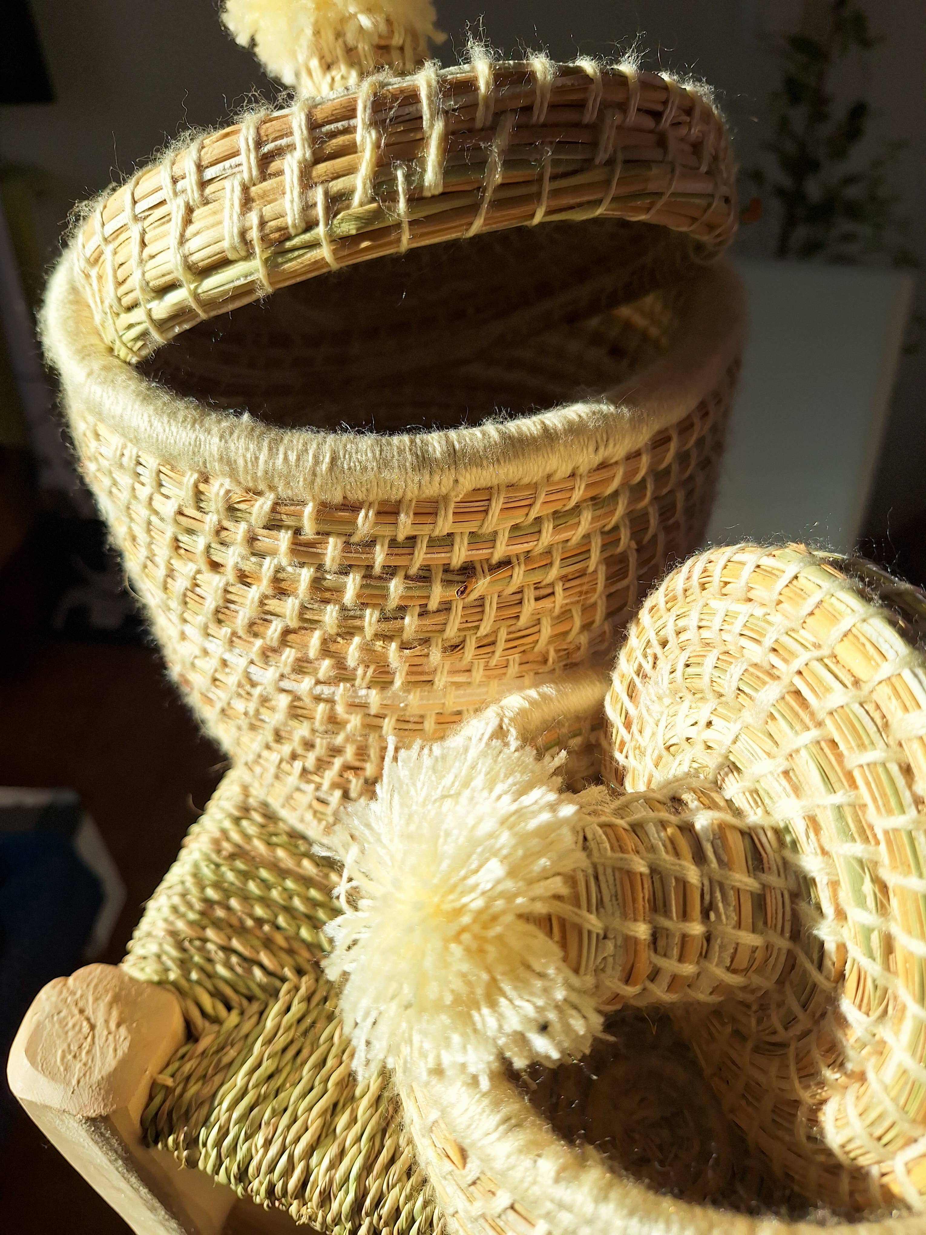 LeBazare – Großhandel Korb – Marokkanischer handgefertigter Berber-Korb mit Deckel5