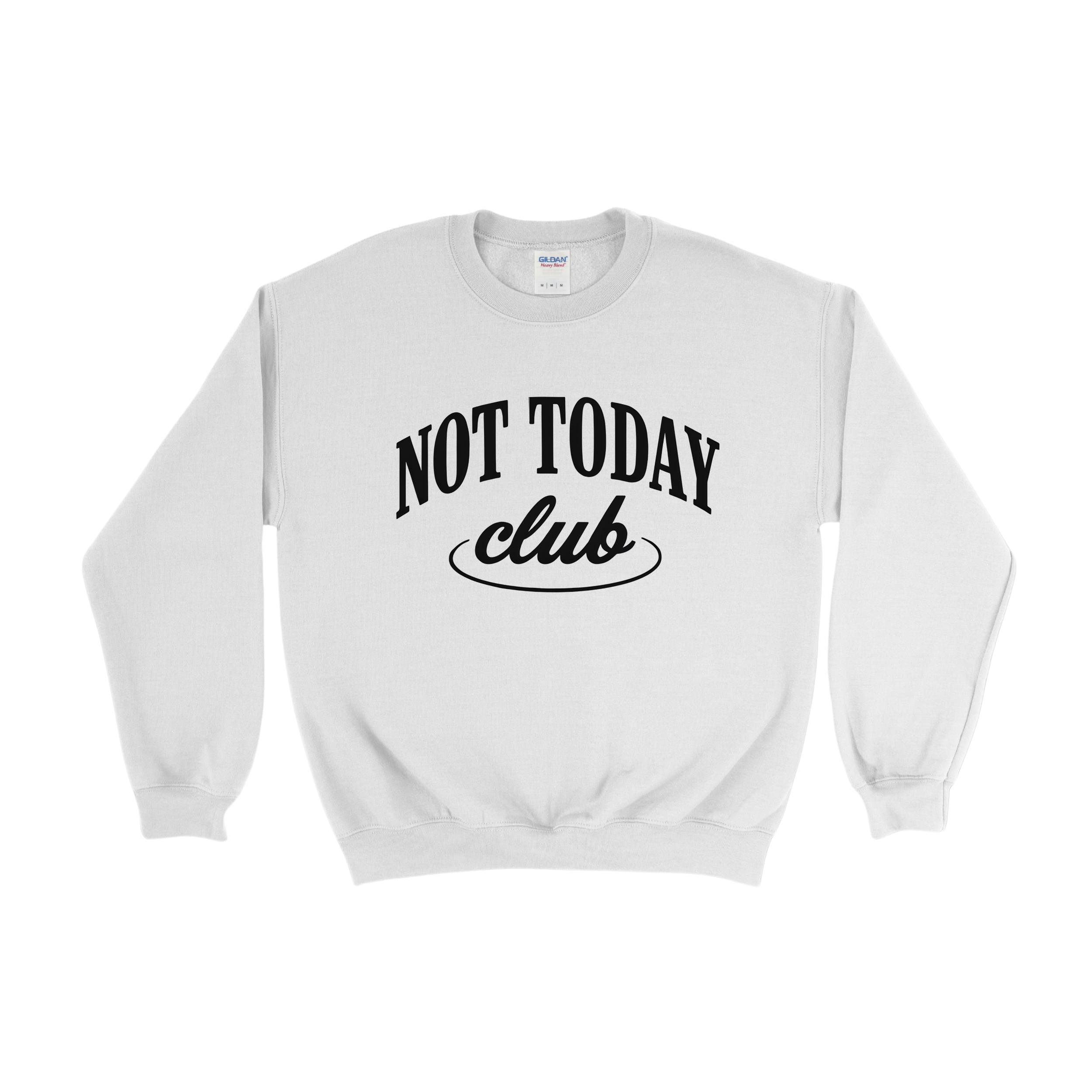 Lucy + Company - Wholesale Graphic Sweatshirt - Women's - Not Today Club Graphic Sweatshirt0