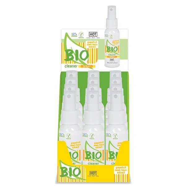 Hot Bio Cleaner Spray 12X 50Ml Im Display für den Großhandel von HOT