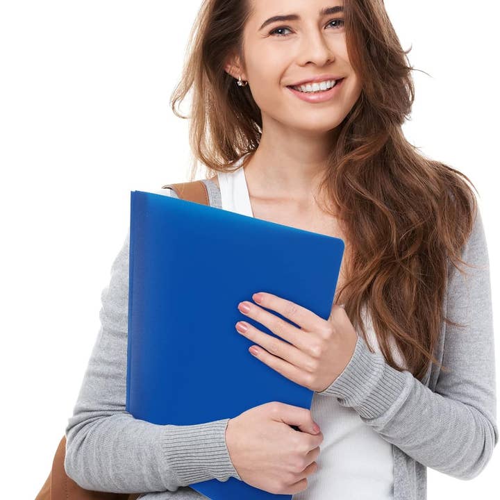 Crover - Wholesale Folders - Plastic File Folders with Pockets & Prongs4