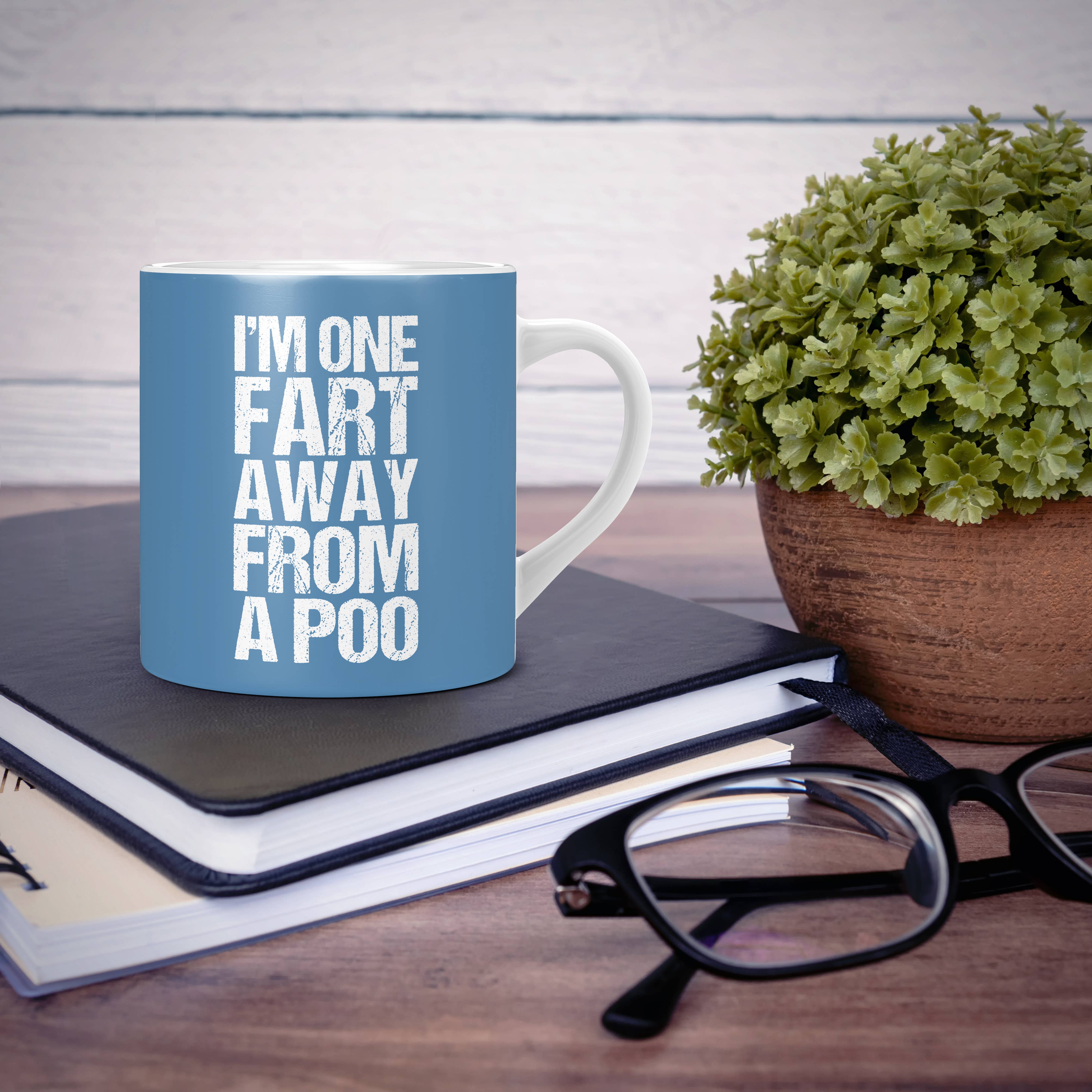 Mug Monster - Wholesale Coffee Mug - I'm One Fart Away From A Poo Mug, Funny Novelty Gift16