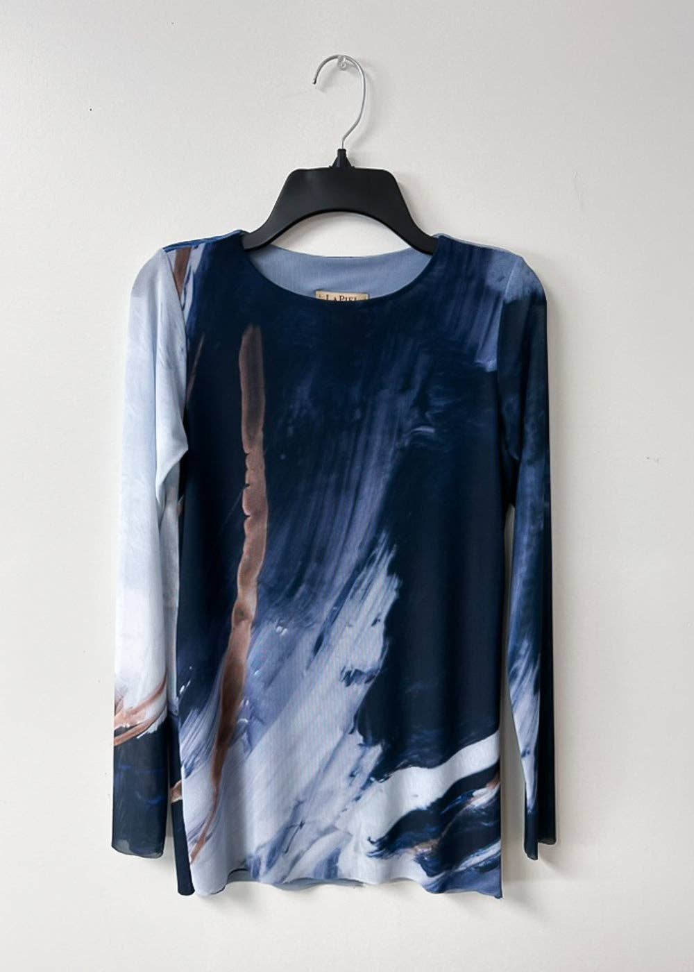 AMB Designs - Wholesale Blouse - Women's - Tidal - Florence Double Sheer Top1