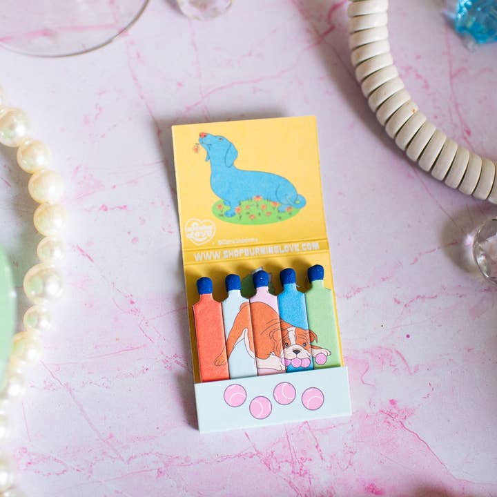 A Shop of Things - Wholesale Matches - Dog Matchbook