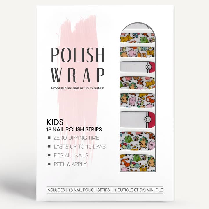 Polish Wrap - Wholesale Nail art/decal - Gotta Catch Em All
