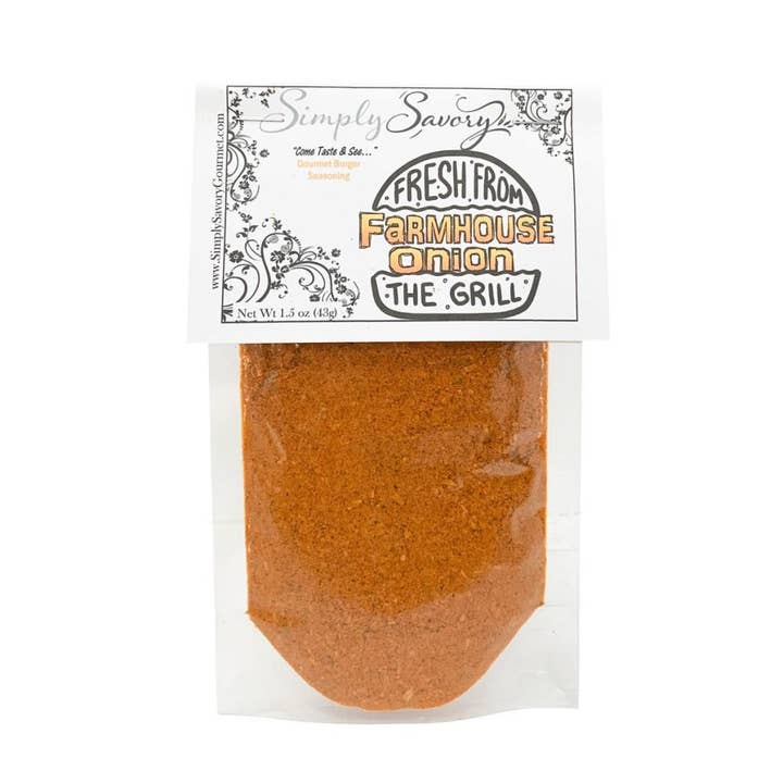 Simply Savory - Wholesale Dried Spice Mix - Farmhouse Onion Gourmet Burger Blend1