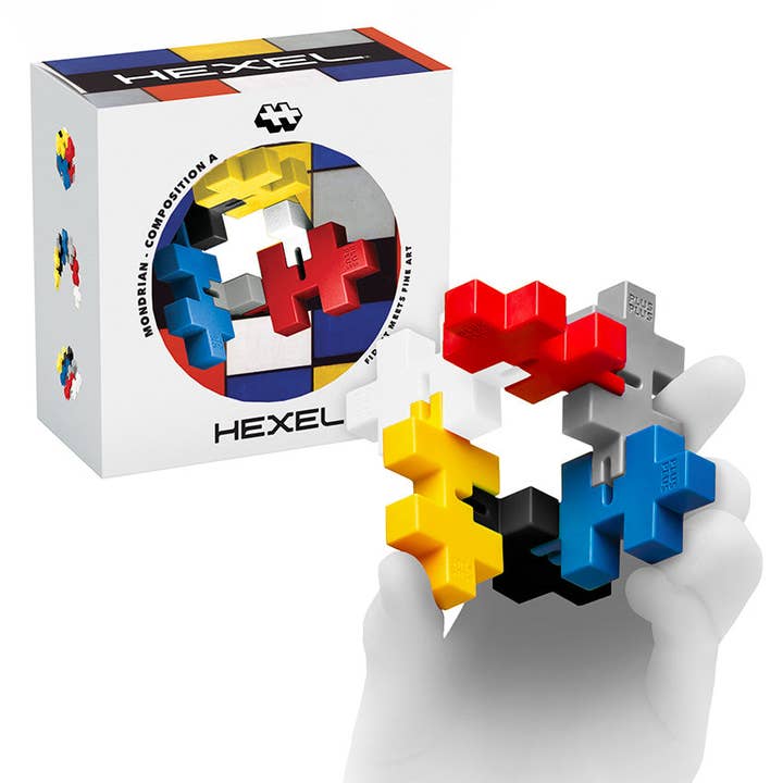 HEXEL - Mondrian - Composition A for wholesale by Plus-Plus USA