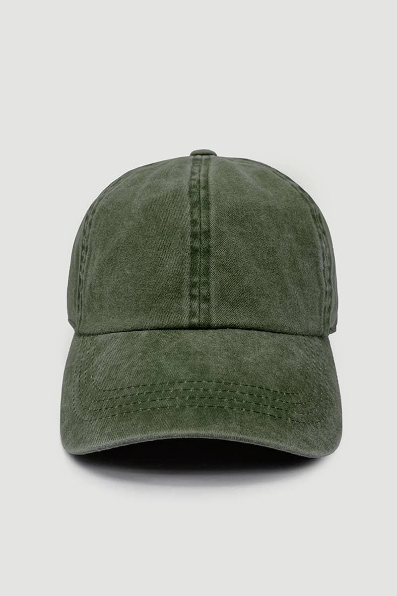 David And Young - Wholesale Baseball Cap - Unisex - GWCAP18670 - Stone Washed Twill 6 Panel Baseball Cap9