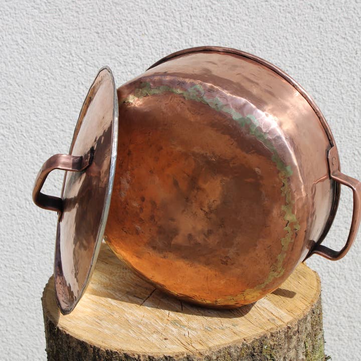 La Casa del rame - Wholesale Cooking Pot - Pentole in rame rotonde – Fatto a mano e sicuro per alimenti9