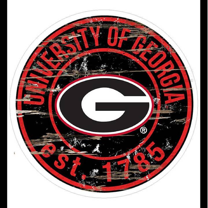 Calcomanía Georgia vintage para venta al por mayor de JAC Wholesale