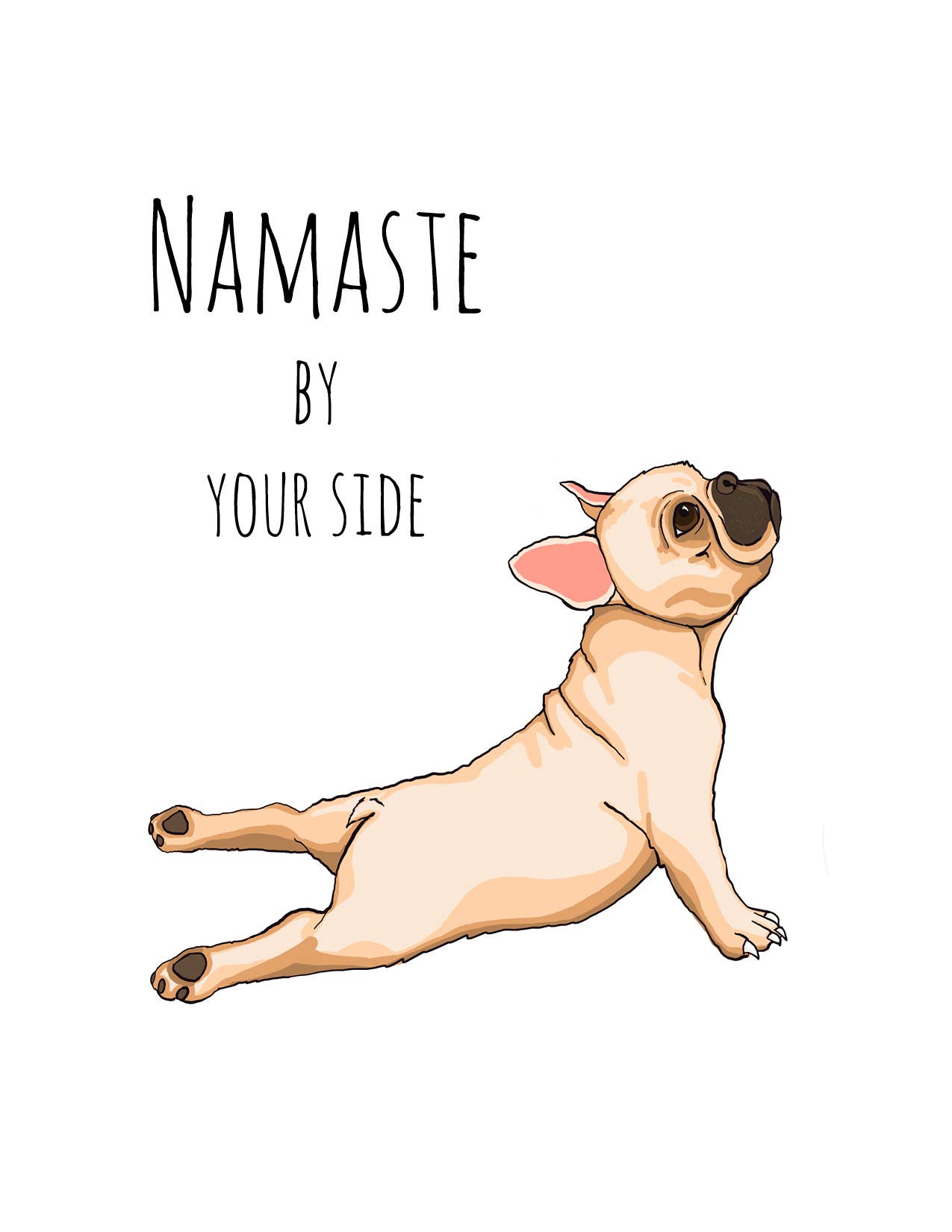 Noted By Copine - Wholesale Friendship Card - Namaste By Your Side1