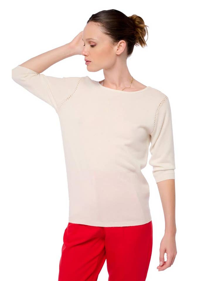 APOIL Cashmere – Großhandel Strickoberteil – Damen – GRIBI1