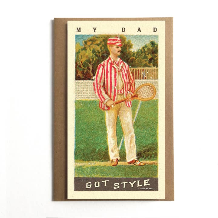 My Dad Got Style; Funny Father's Day Card; Sassy Original for wholesale by A Zillion Dollars