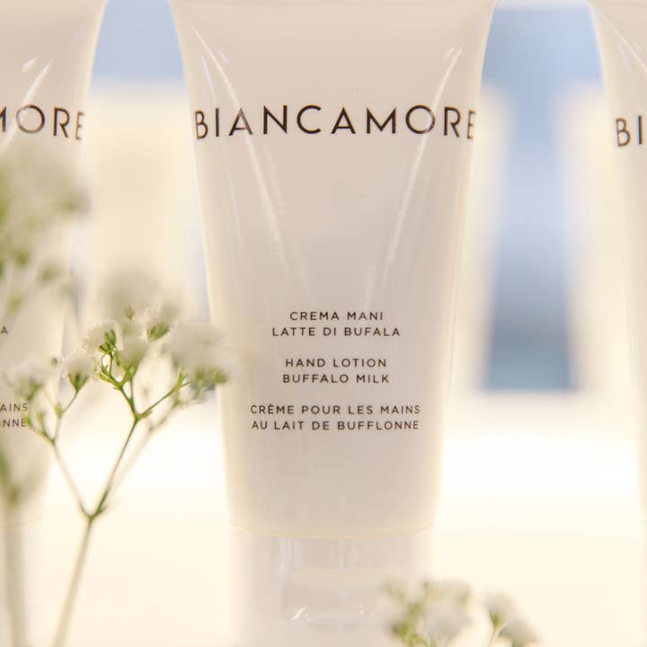 BIANCAMORE - Vendita all'ingrosso Crema/lozione mani - CREMA MANI AL LATTE DI BUFALA4