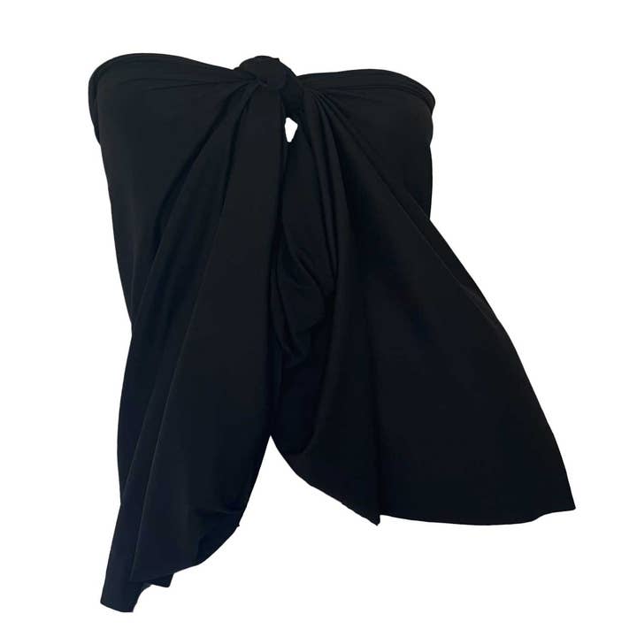 Sun Bella - Wholesale Swim cover-up – Women’s - Sun Wrap UPF50+, Black3