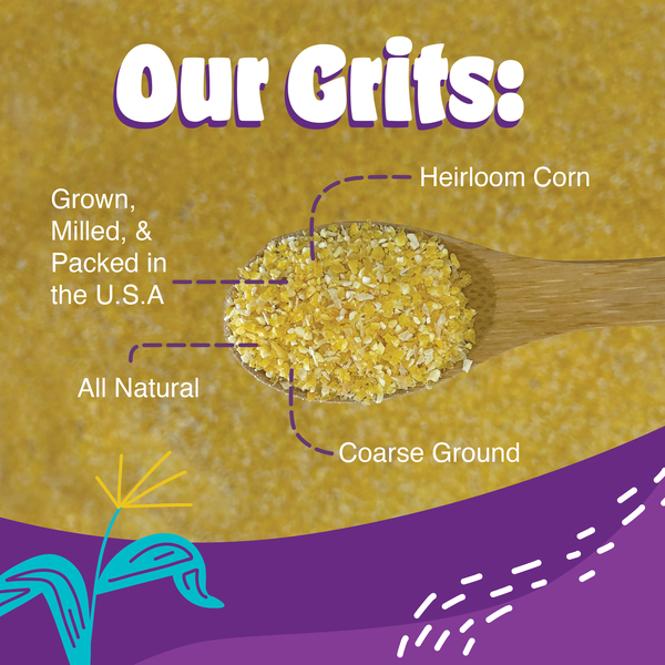 FishSki Provisions - Vendita all'ingrosso Porridge di mais - Semola di mais giallo Western Heirloom, macinata grossa, sacchetto da 2 libbre4