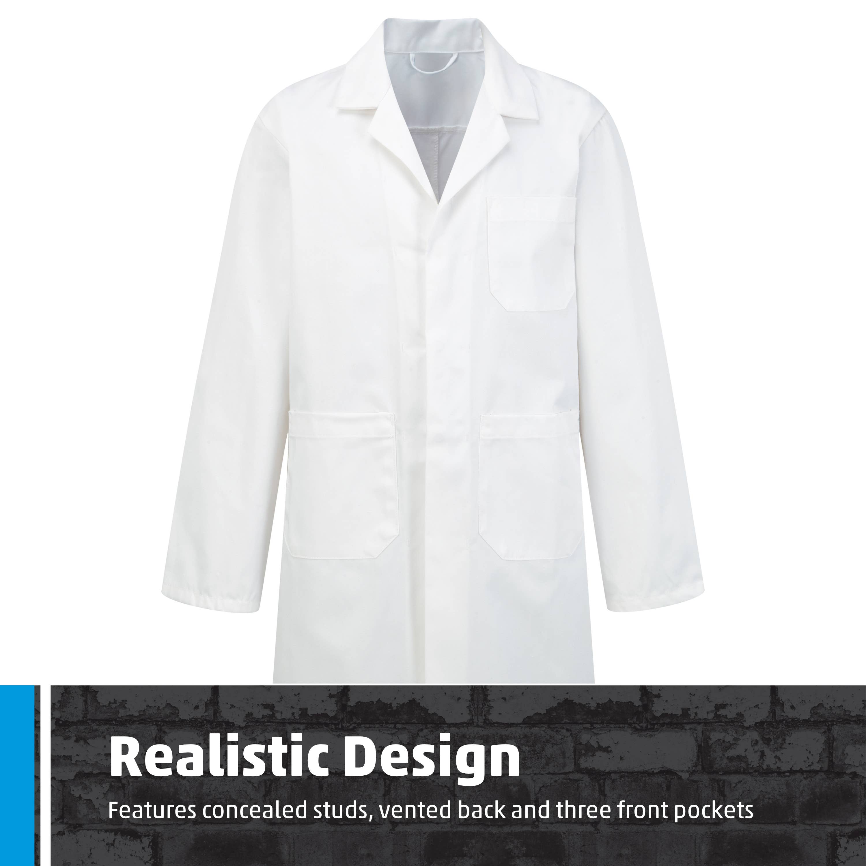 Fort Childs Warehouse Coat, White Lab Coat, For Boys & Girls for wholesale on Faire4