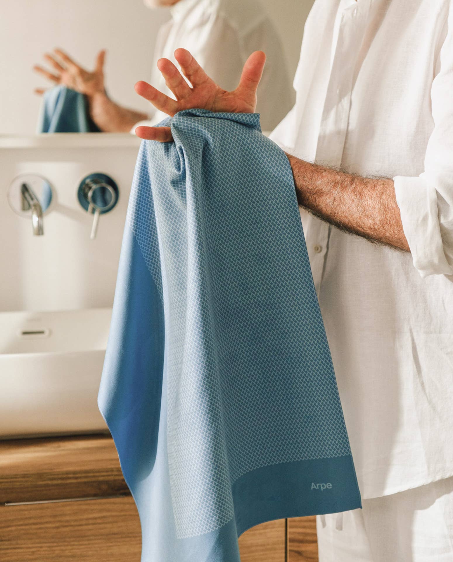 Arpe - Wholesale Bath Towel - Towels Basic Steel Blue0