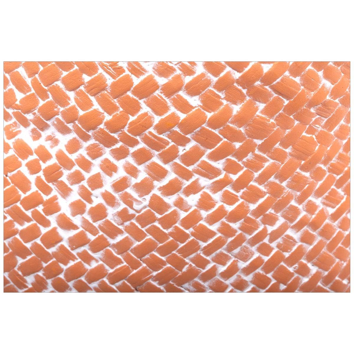 Truu Design - Wholesale Plant Pot - Truu Design Basketweave Set/2 Cement Planter, 4.25"D/6.25"D2