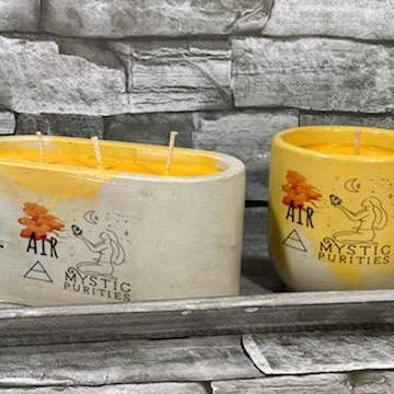 AIR Element Candle 8 oz for wholesale by Mystic Purities LLC