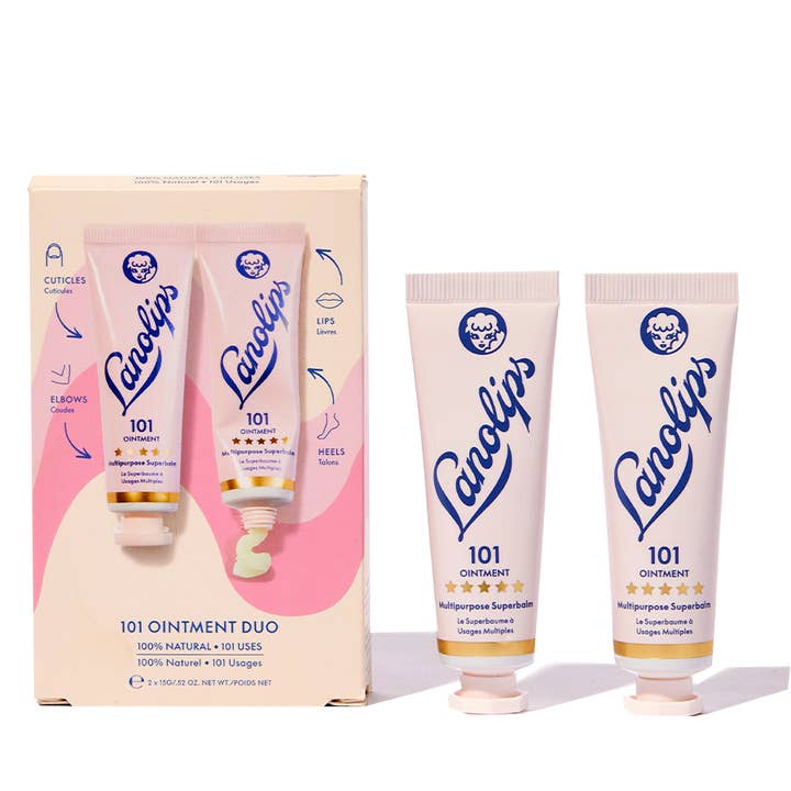 Lanolips - Wholesale Lip Balm - The Original 101 Ointment Duo