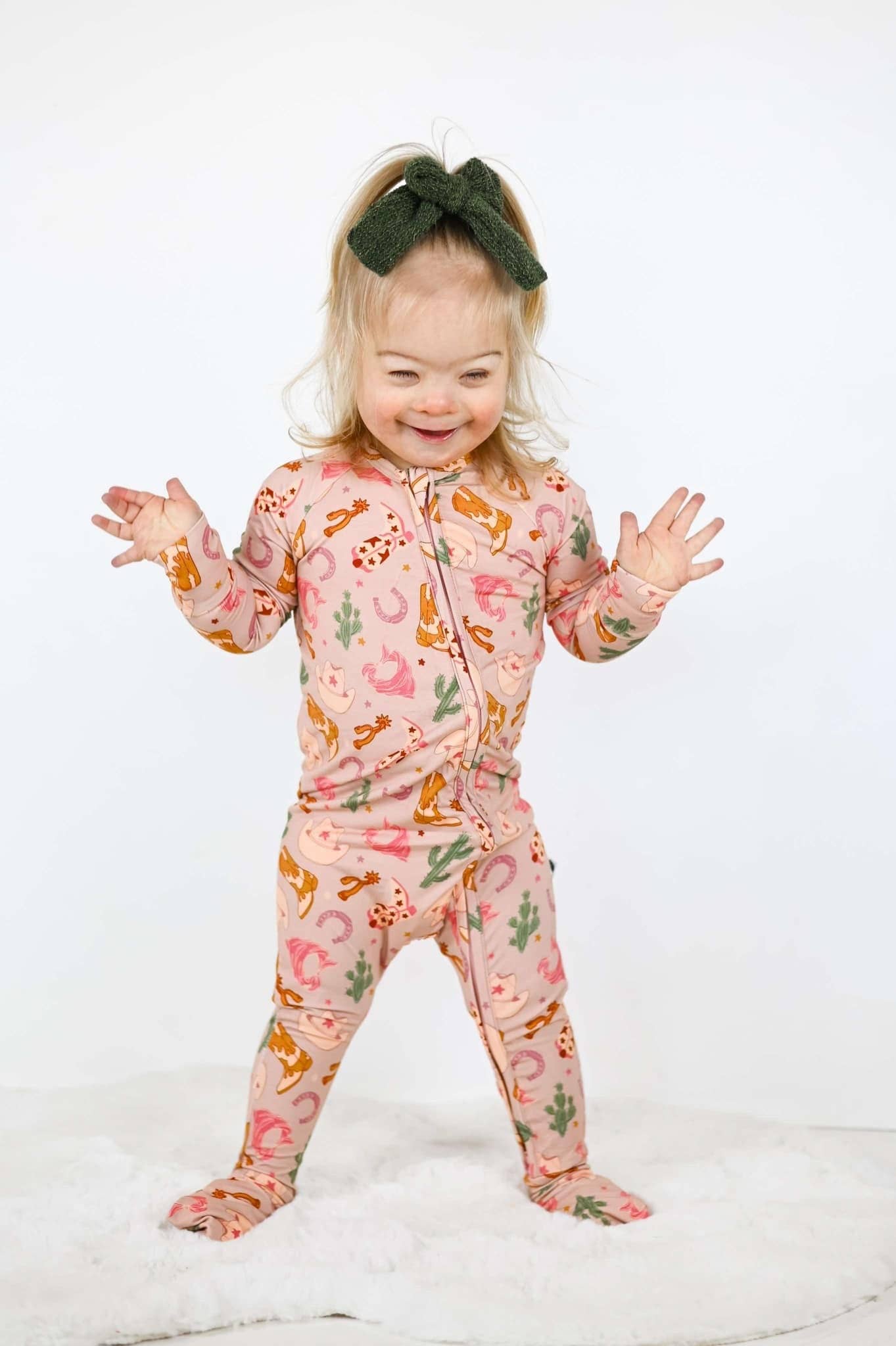 Belle & bros - Wholesale Jumpsuit - Baby - COWGIRL | ZIP ROMPER