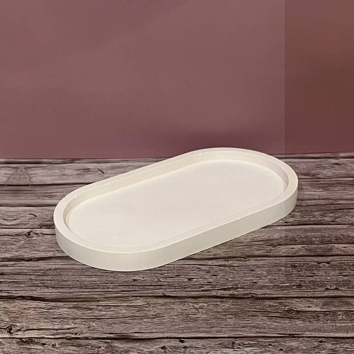 Paper Kuts - Wholesale Decorative Tray - Handcrafted Long Minimalist Tray | Eco-Friendly, Non-Toxic4