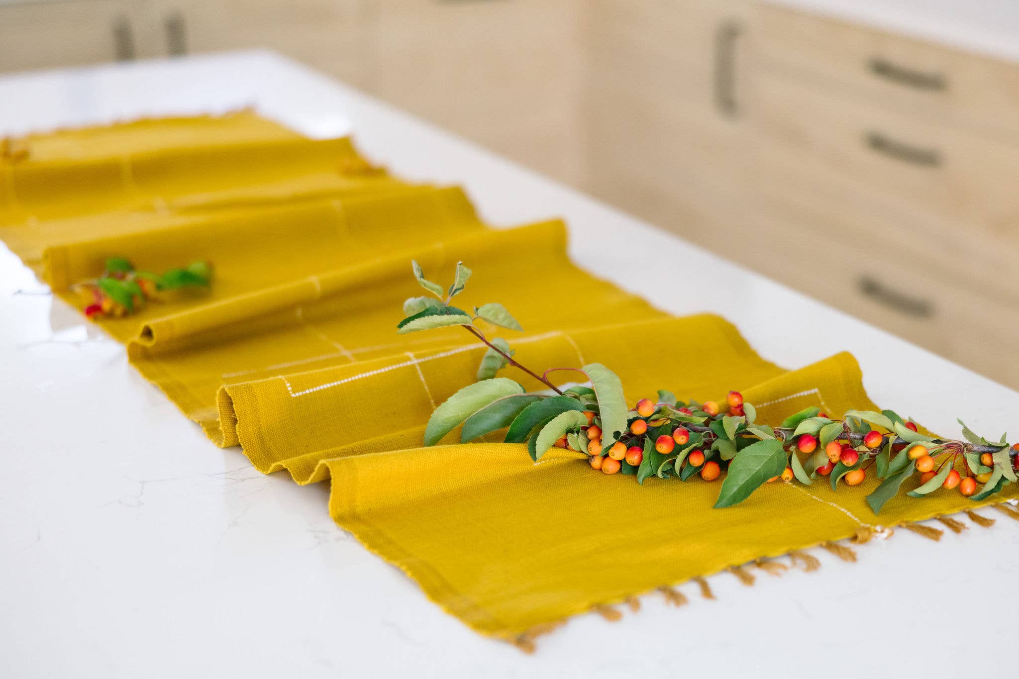 Sabahar - Wholesale Table Runner - Rift Valley Handwoven Ethiopian Cotton Table Runner6