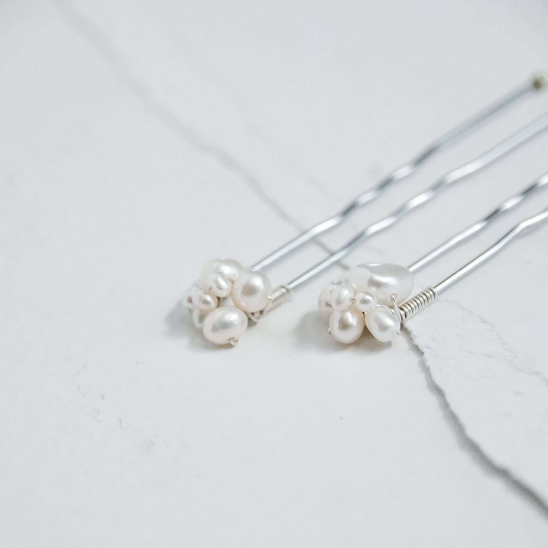 Bespoke Bridal – Alfinete de cabelo por atacado – Pinos de cabelo de cluster de pérolas1