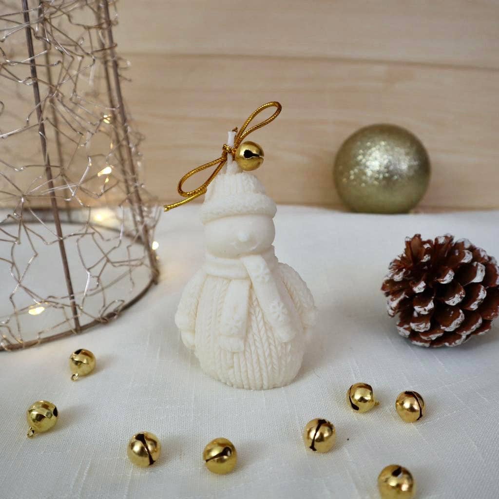 Velas Galbis - Jose Galbis Soler, S.L. – Großhandel Geschenkkerze – Schneemannkerze aus natürlichem Sojawachs1