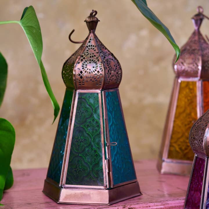 Mytri Designs - Wholesale Lantern - Moroccan Glass Lanterns