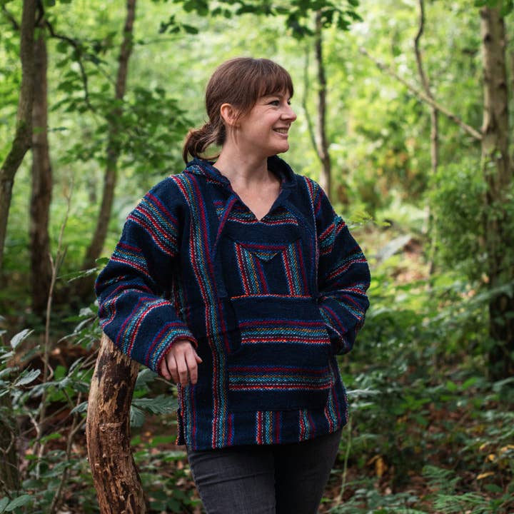 Sudadera con capucha Baja - Deep Blue para venta al por mayor de Siesta