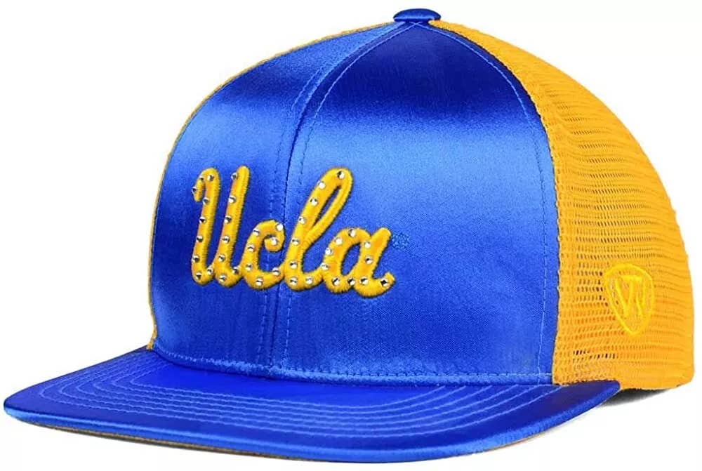 Big Apple Card Company - Wholesale Trucker Hat - Women's - Top of the World UCLA Bruins Women's Big Satin Snapback Cap