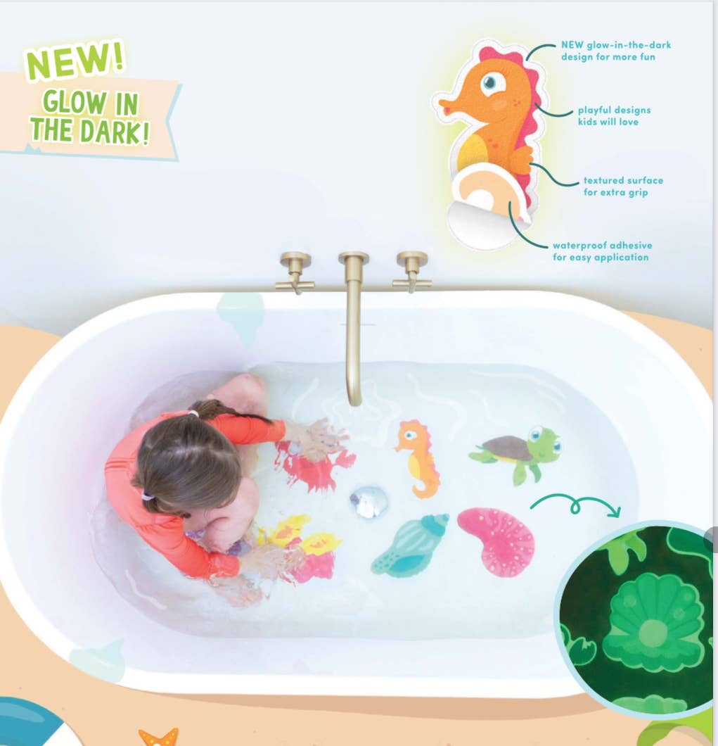 Glo Pals - Wholesale Bath Toy - Baby - Glo Pals Guppy Grips - Glow In The Dark! 1
