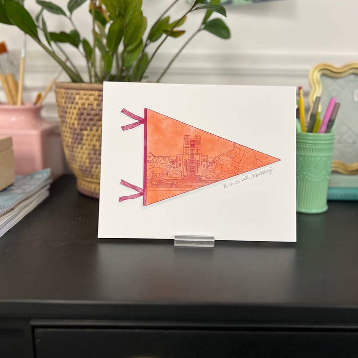 Thirteenwinks – Großhandel Aufkleber – Blacksburg, VA Virginia Burruss Hall1