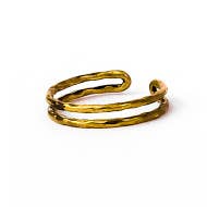 Ring met dubbele band voor wholesale door Saraswati Designs