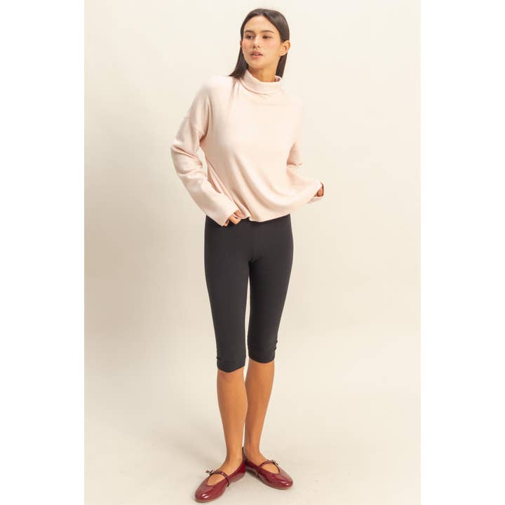 HYFVE - Wholesale Shirt - Women's - Drop Shoulders Turtleneck Top11