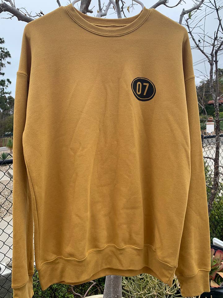 Pulôver completo de gola redonda Thottle por atacado de SEA OF SEVEN