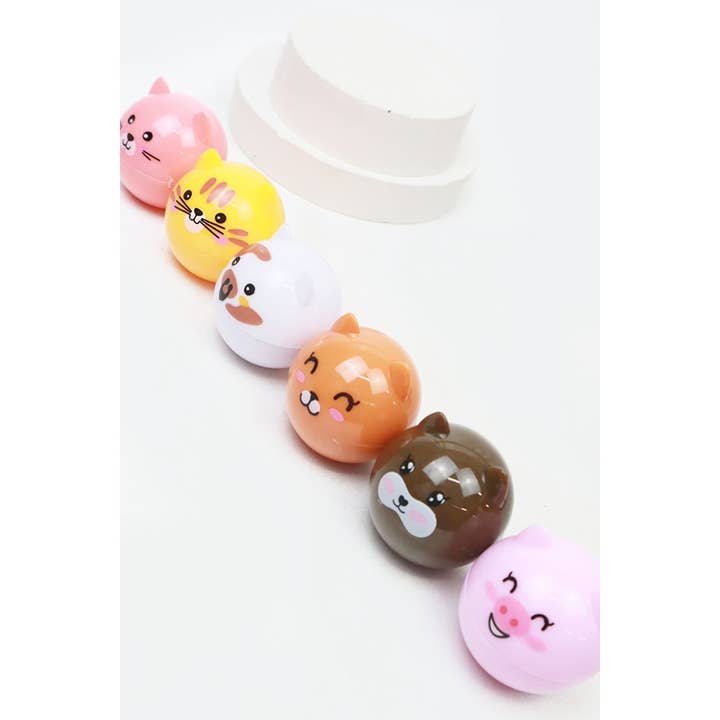 MIX COLOR Animal Character Lip Gloss Sets for wholesale on Faire