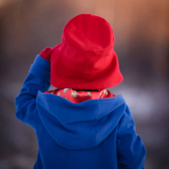 Little Goodall - Wholesale Bucket Hat - Kids - Red Paddington Hat4