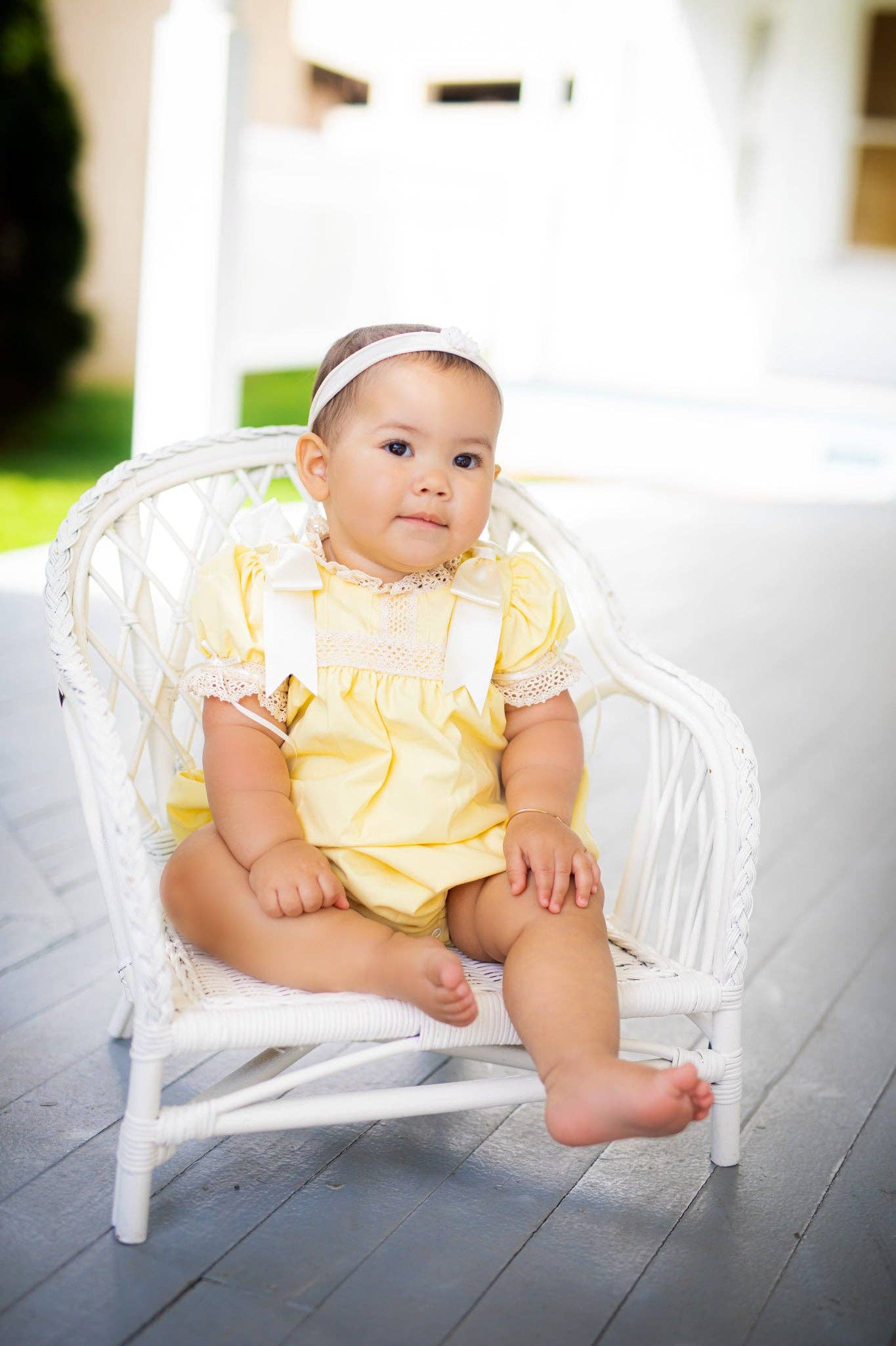 Posh Pickle - Wholesale Bodysuit (Non-Footed) - Baby - Bristol Yellow Heirloom Bubble14